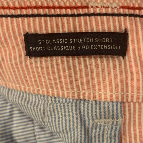 Tommy Hilfiger Seersucker Pinstriped Shorts - Picture 7 of 9